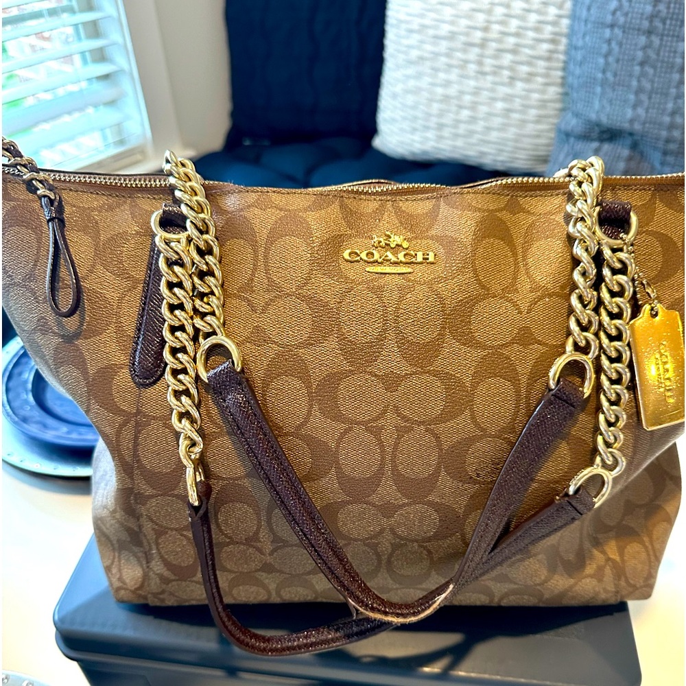 Coach Coated Canvas Tote